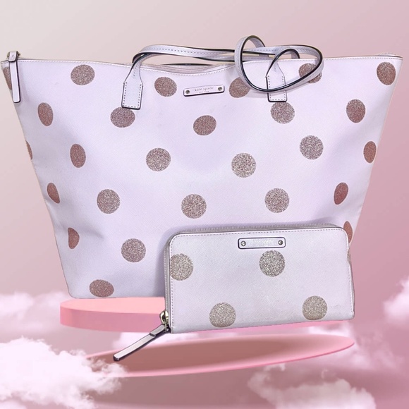 Kate Spade Handbags - Kate Spade Hani Haven Lane Tote and Matching Continental Wallet